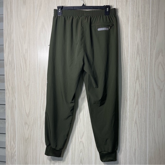 2X New Northyard Ladies Atletic Casual Jogger Exercise Pants w/pockets-Army Grn - Picture 14 of 15